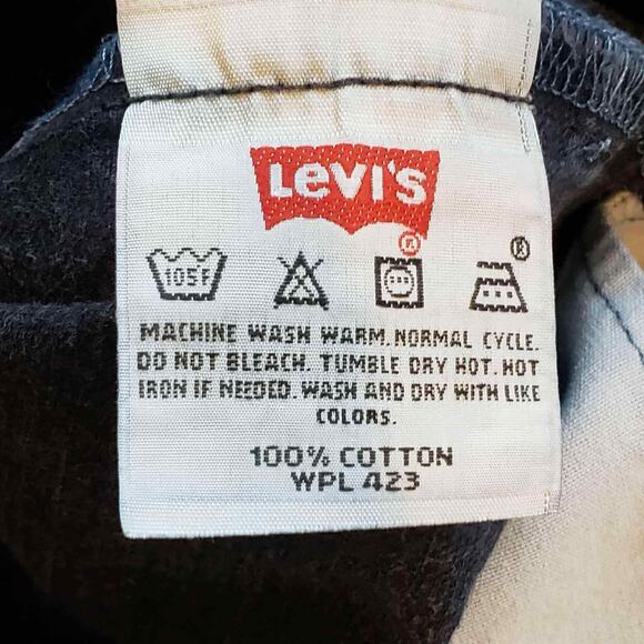 VTG 90's Levi's XX 501 Button Fly Jeans Men’s Size 29x32 Made in USA Flaw - Picture 8 of 11